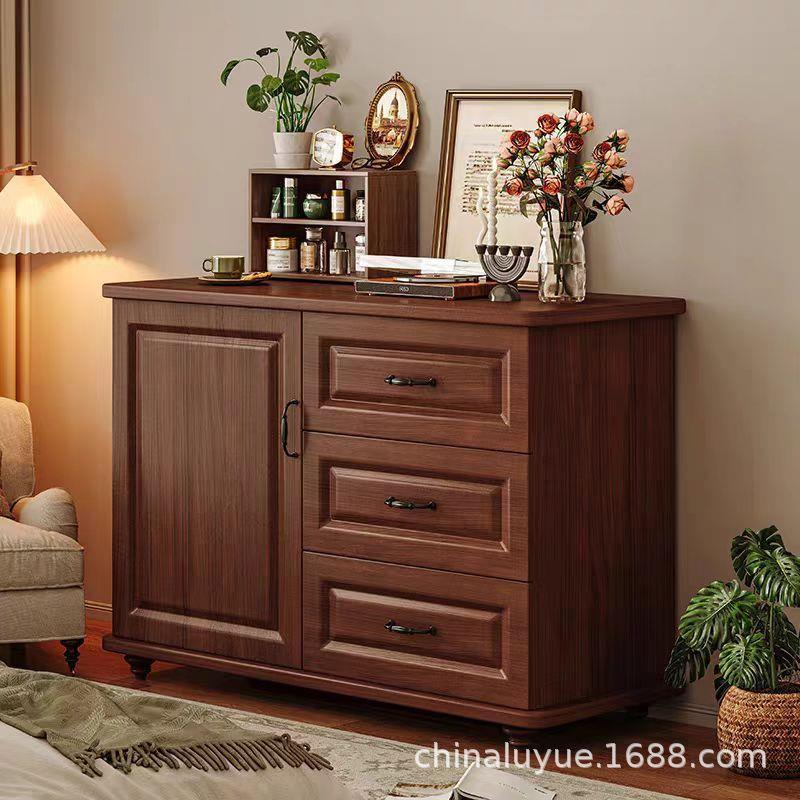 美式斗柜家用五斗柜简约现代卧室收纳柜客厅靠墙柜子实用储物柜