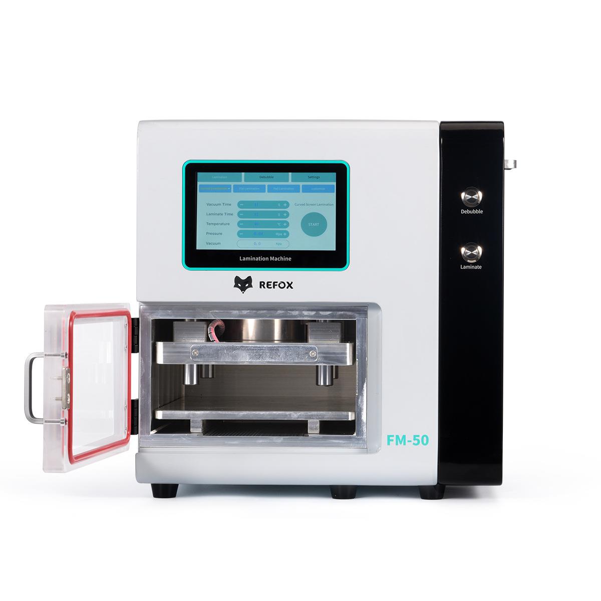 REFOX FM-50 12.9寸曲直面贴合除泡一体机