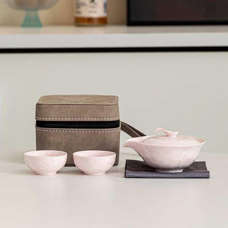 结晶釉窑变快客杯一碗二杯便携快客杯户外露营差旅泡茶器旅行茶具,电子元器件市场,其它元器件,淘宝优惠券,粉丝福利购,淘宝优惠卷