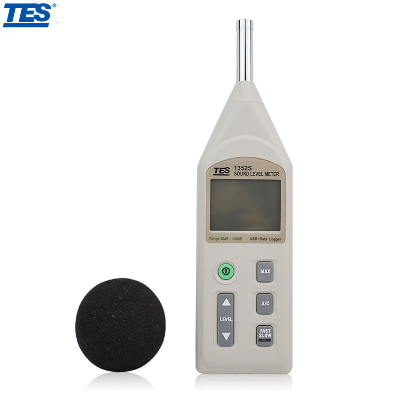 泰仕TES-1352S可程式数字噪音计声级计专业分贝仪TES-1358C
