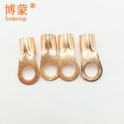 紫铜接线端子10A 20A 30A 40A 50A 60A 100A线鼻子开口鼻通鼻子