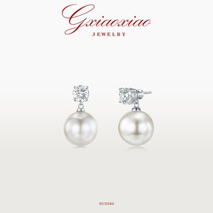 B15H40 气质高级优雅百搭耳环 月落 B15H42 XIAOXIAO镀K金