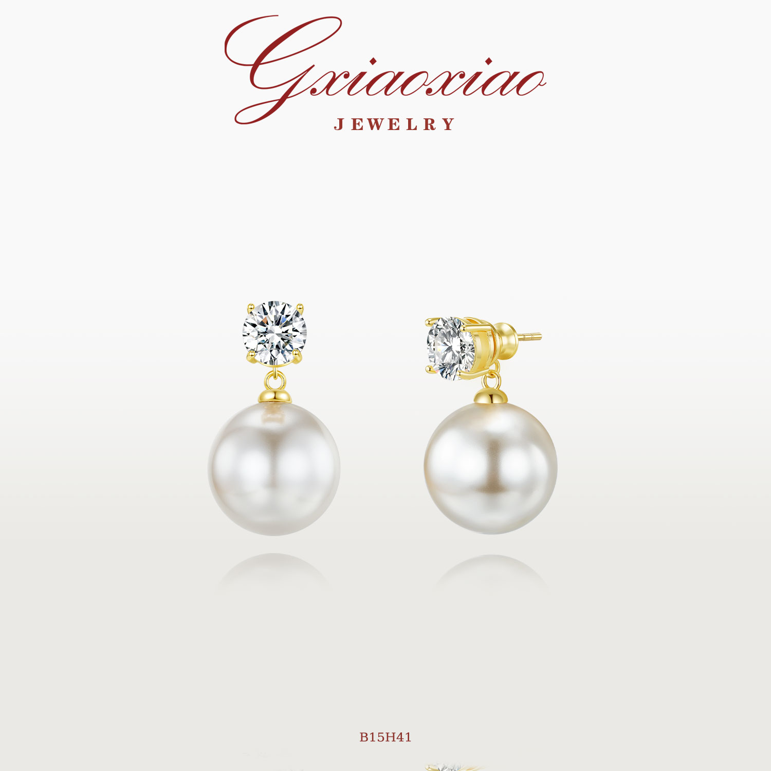 GXIAOXIAO优雅百搭简约耳环