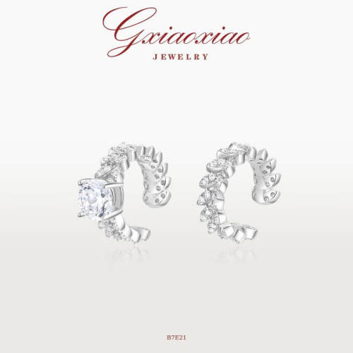 高级感满镶别致闪耀百搭耳夹