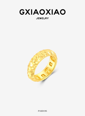 G XIAOXIAO 新中式轻奢高级设计无相佛百搭戒指新年礼物 F16D195