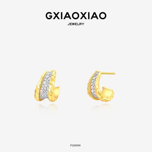 GXIAOXIAO小众高级C圈耳环