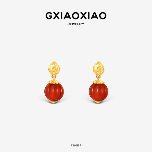 GXIAOXIAO新年氛围感百搭耳环