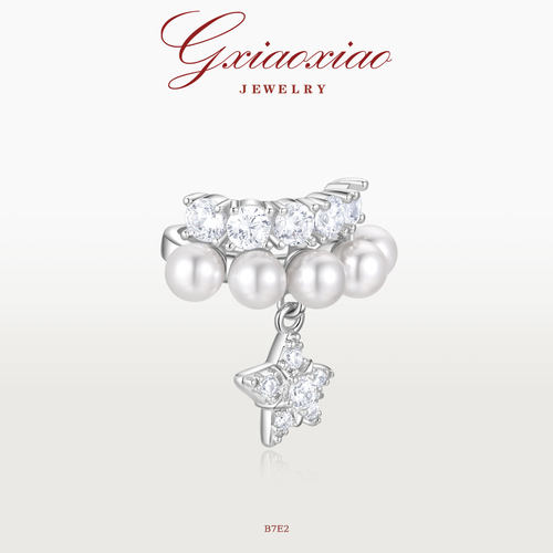 GXIAOXIAO【星珠】星星耳夹