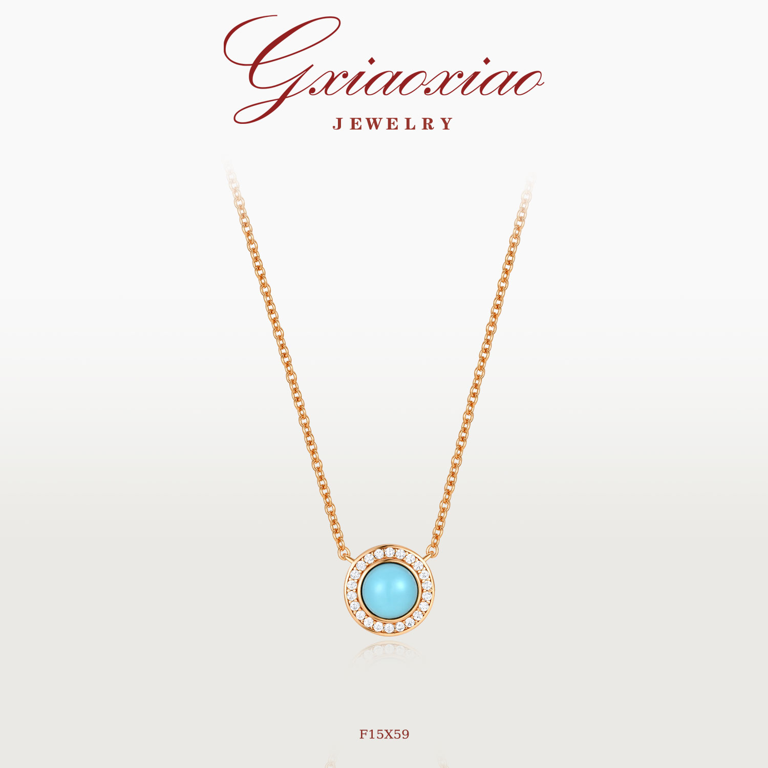 气质轻奢高级感圆形锁骨项链