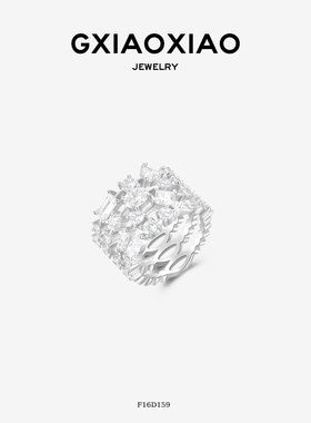 gxiaoxiao饰品女款镂空戒指