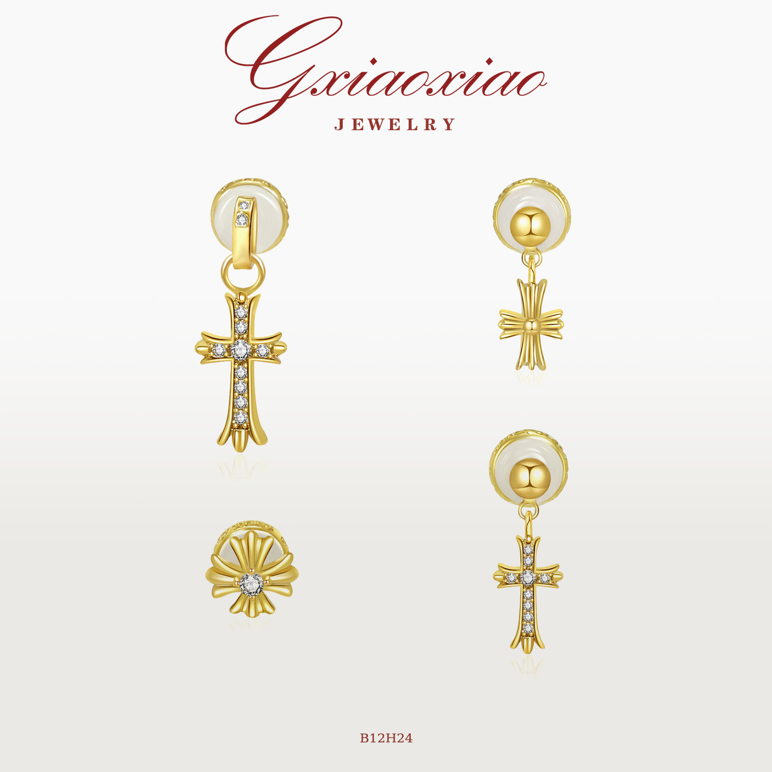 GXIAOXIAO【高定版】四件耳环