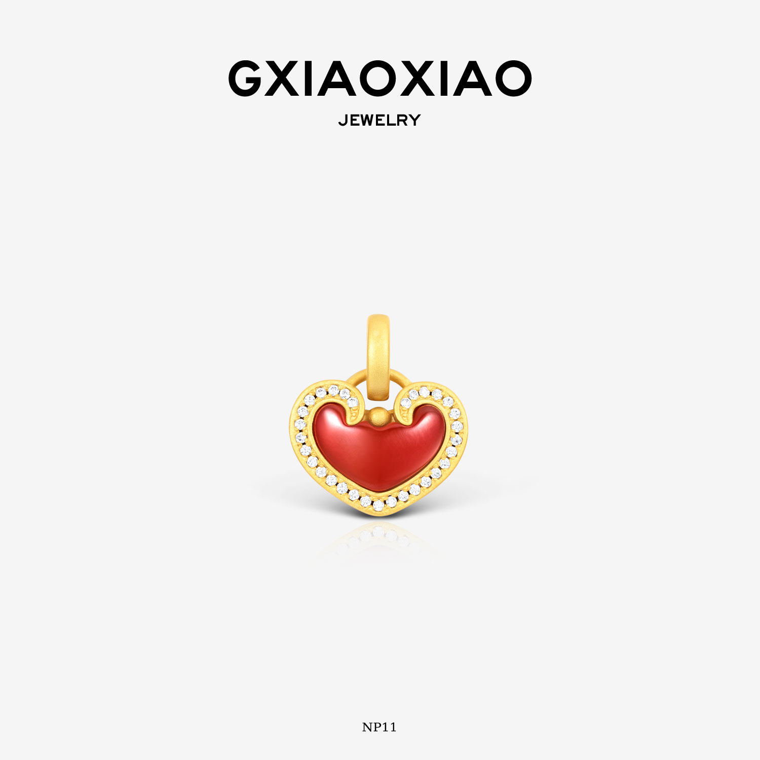 G XIAOXIAO【爱神】时尚高级精致百搭爱心吊坠新年礼物 NP11,饰品/流行首饰/时尚饰品新,项链,淘宝优惠券,粉丝福利购,淘宝优惠卷