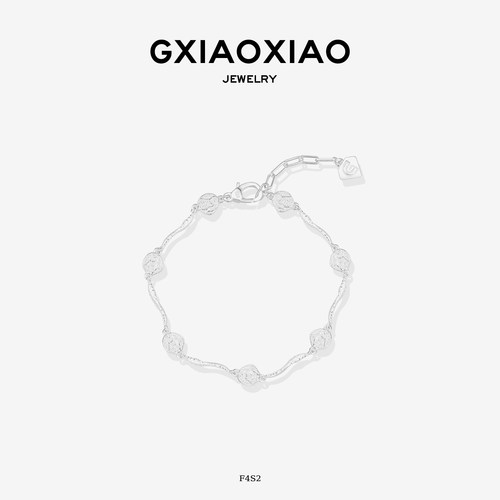 G XIAOXIAO 925银 法式轻奢气质高级感百搭手链 F4S2