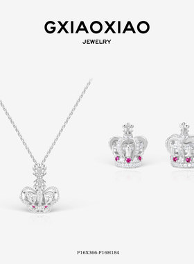 GXIAOXIAO法式高级鸢尾花项链