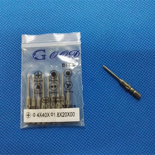 电批头GOOD起子头4*60*2.0*20*00十字电动螺丝刀带磁性电批咀