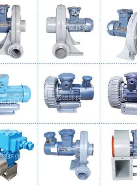 4千瓦IP55防爆鼓风机 5.5千瓦气体防爆中压风机 7.5kwCT4防爆风机