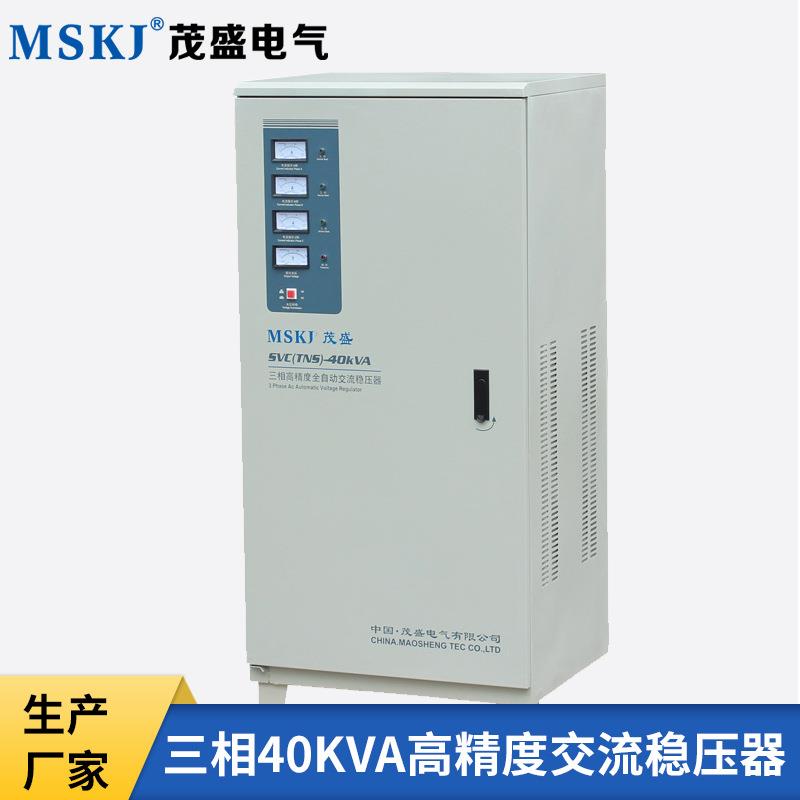 MSKJ稳压电源SVC型伺服电机稳压器TNS-40kw三相380v稳压器工厂