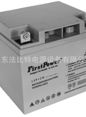 FirstPower一电铅酸蓄电池LFP1233L免维护12V33Ah质保一年 含税运