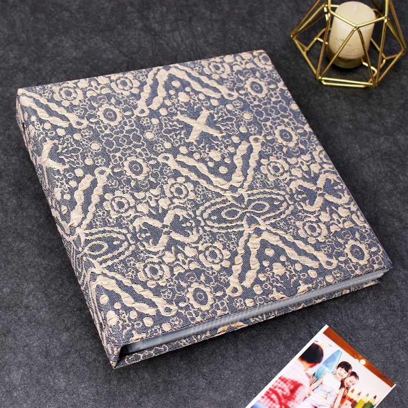 布艺相册生日礼物礼品送男生插页式纪念册3寸4寸5寸6寸成长记录本