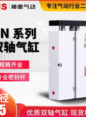 -神驰-*气动60双NS/20--40TN500S30-轴8759T气缸10A2---5-0010D小