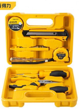 deLi得力工具8件家用工具套装DL1008J