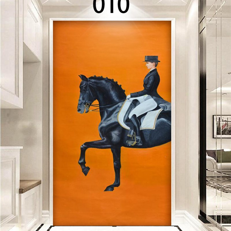 3d立体玄关墙纸客厅背景t墙壁纸走廊过道壁布个性无缝大象墙布竖