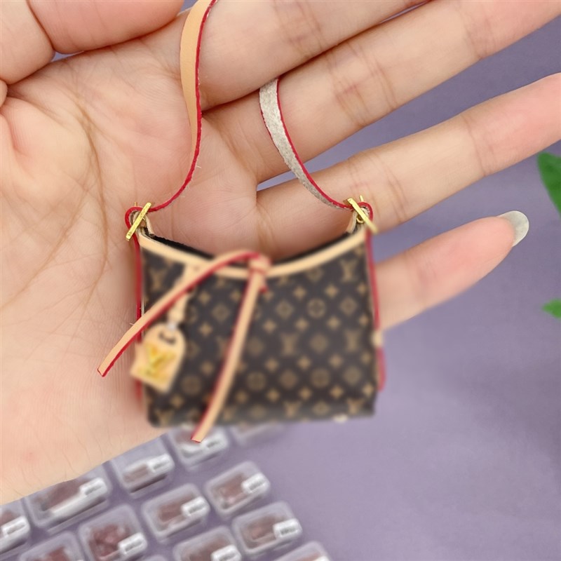 ob11 小布娃娃的单肩q包 微缩娃娃屋模型摆设 12分6分娃用拍摄道