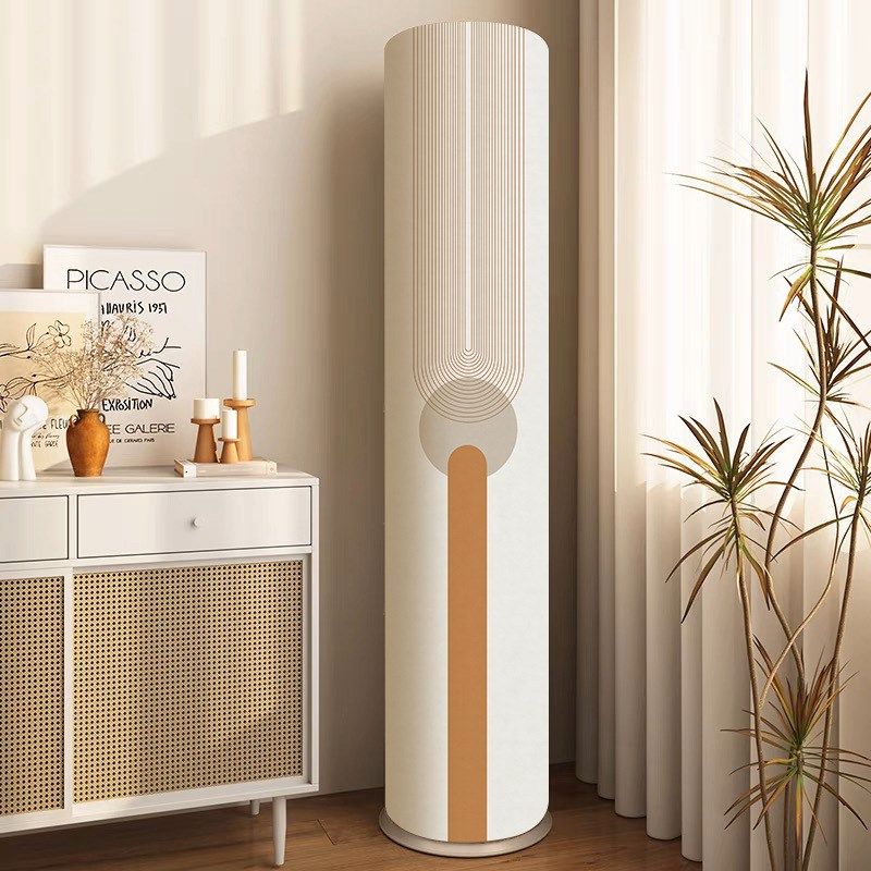 空调防尘罩2025新款立式圆柱形现代简约风客厅家用柜机全包款罩衣