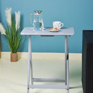 家用简易实木橡木桌o子便携桌椅餐饭馆餐桌野外旅游电脑折叠桌新