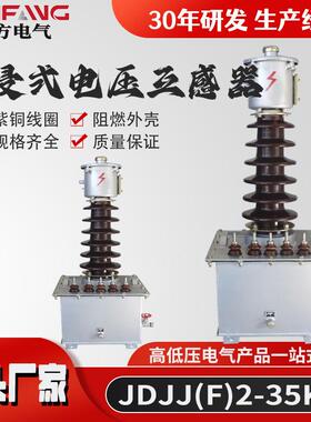 厂家供应 油浸式电压互感器JDJJ(F)2-35KV高压计量箱 单相互感器