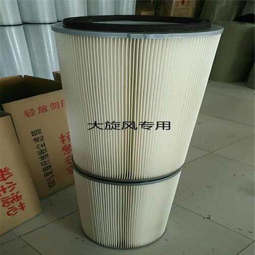 A万泽厂家梅花三耳3266粉尘滤筒 抛丸机除尘滤筒 喷砂除尘滤芯