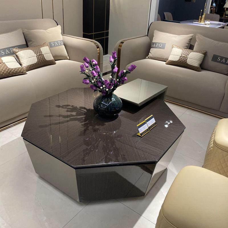 意式轻奢实木茶几别墅现代简约不规则茶台小户型家用客厅整装茶桌,鲜花速递/花卉仿真/绿植园艺,割草机/草坪机,淘宝优惠券,粉丝福利购,淘宝优惠卷