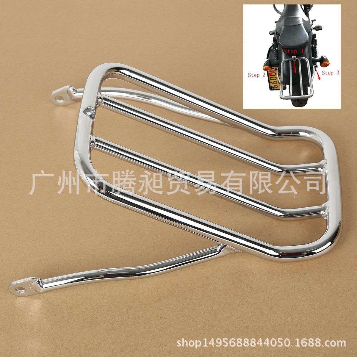 适用哈雷 运动者系列 XL883N XL1200N/V/X 改装件后尾架 07-13