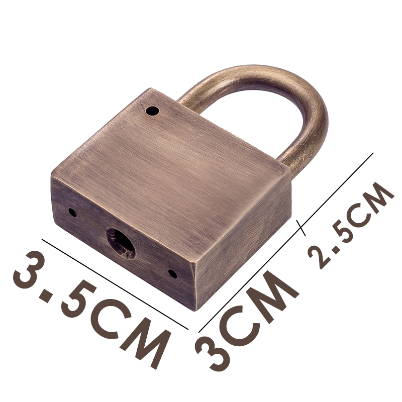 包邮仿古中式锁扣纯铜复古门扣挂D锁门锁鼻大门柜门门栓加厚插销