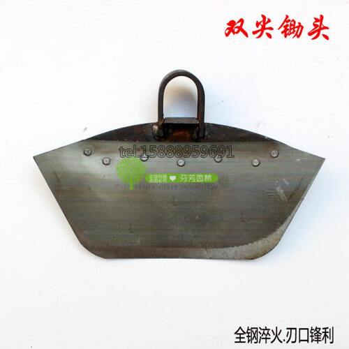 优质全钢开锋除草锄头全钢耙子家用种菜种花铁铲户外松土园林农具