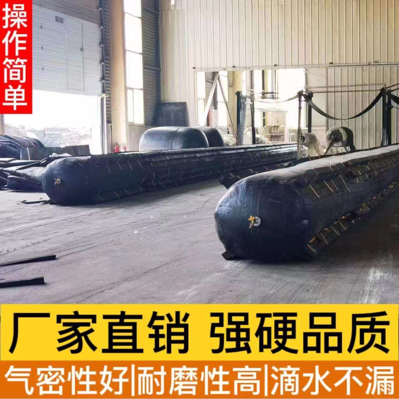 桥梁预制梁橡胶充气气囊芯膜八角带圆形预制梁空心板内衫芯膜