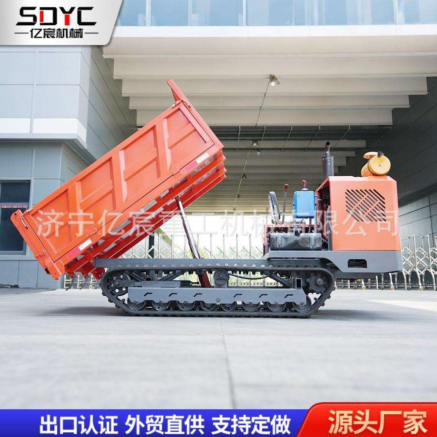 出口小型履带运输车5吨6吨山地全地形爬山虎运输车果园农用运输车