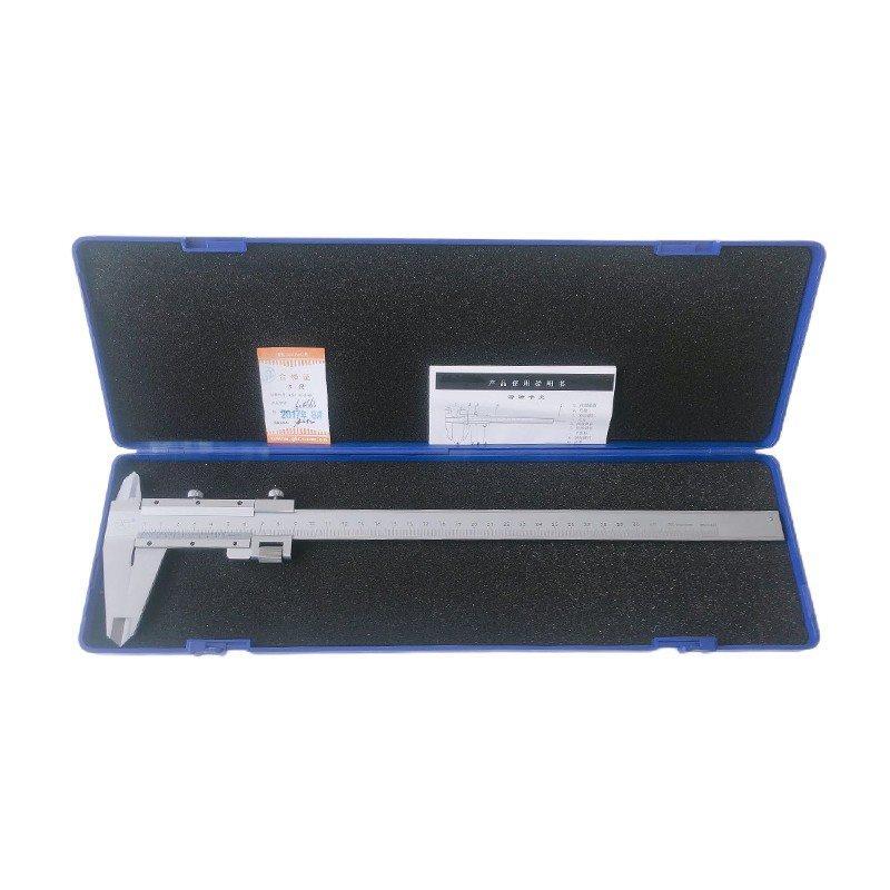 青海青量游标卡尺0-150 0-200 0-300MM精度0.02mm四用带深度油标
