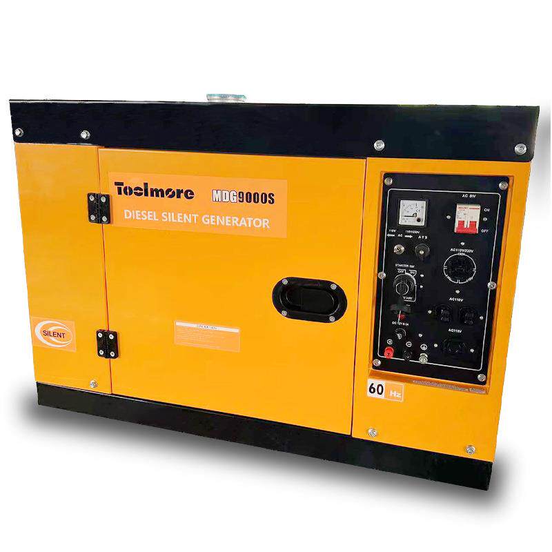 静音型 7.5KVA 电动柴油发电机供应家用建筑用柴油发电机