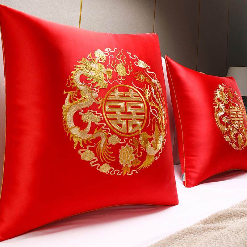 婚房床上喜字大抱枕沙发客厅结婚靠枕套卧室婚床结婚红色靠垫高档,农机/农具/农膜,其它农用工具,淘宝优惠券,粉丝福利购,淘宝优惠卷