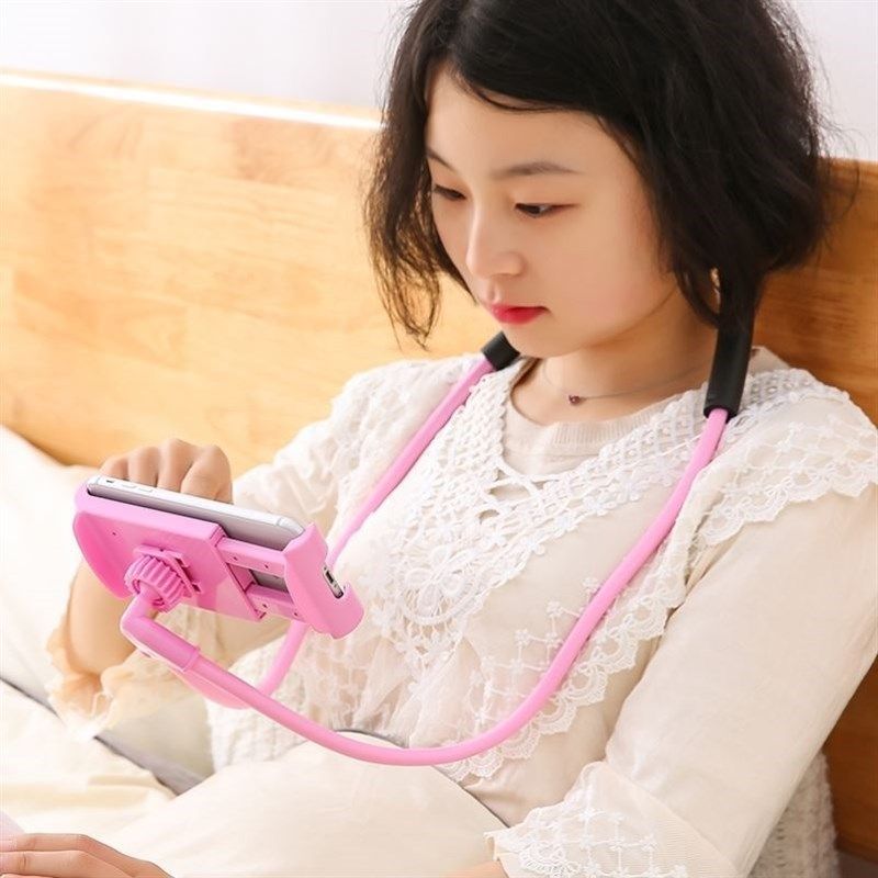 头戴式手机d固定支架拍摄床头手机架床上用看电视支架桌面平板懒