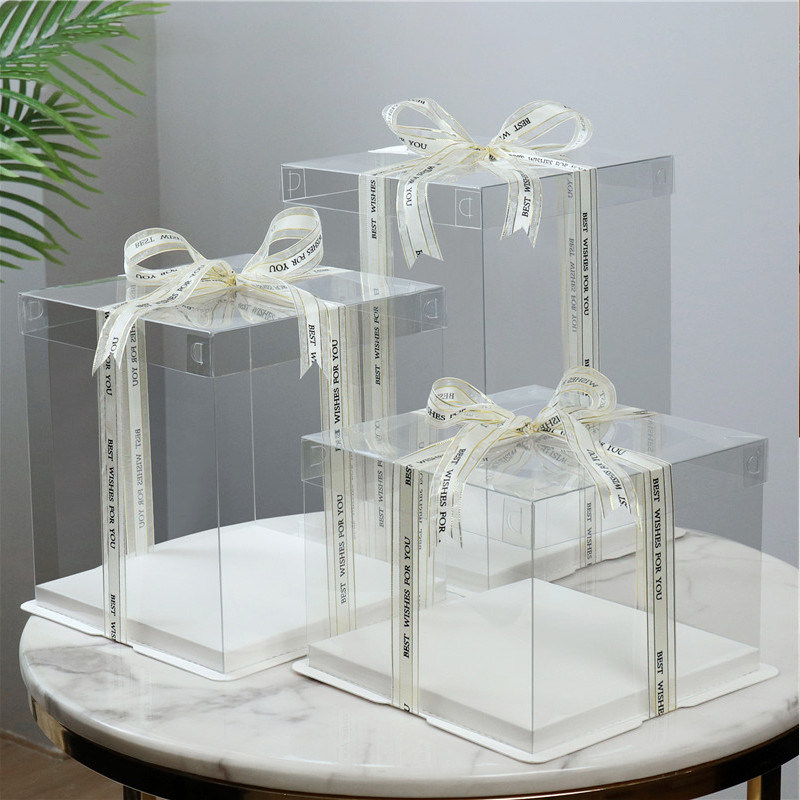 全透明生日蛋糕包装盒子单双层手提4/6/8/10/12六八寸透明蛋糕盒,厨房/烹饪用具,点心包装盒/包装袋,淘宝优惠券,粉丝福利购,淘宝优惠卷