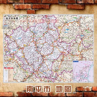 2024新款 开封市地图墙贴 超大巨幅 行政区划图 交通装饰画海报