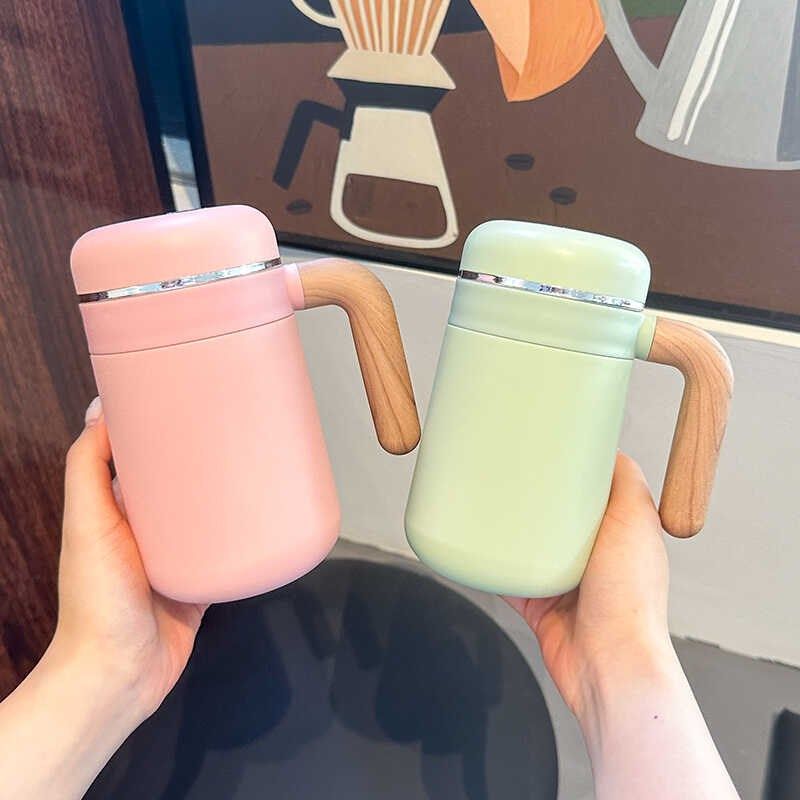 316不锈钢保温杯女生高颜值手柄办公杯智能显温泡茶水杯2024新款,餐饮具,保冷/保温杯,淘宝优惠券,粉丝福利购,淘宝优惠卷