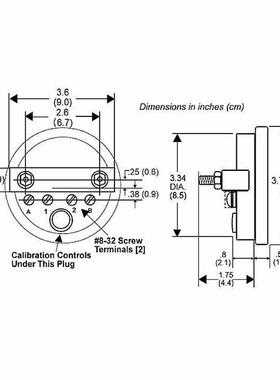 Dynalco 德纳科 速度表 转速表 通用数字面板仪表 DPM-105