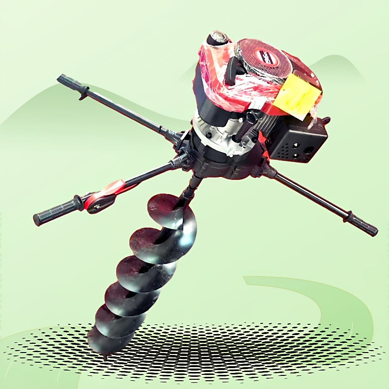 汽油地钻挖坑机单人 农用施肥果园种植打桩 栽树机打洞机