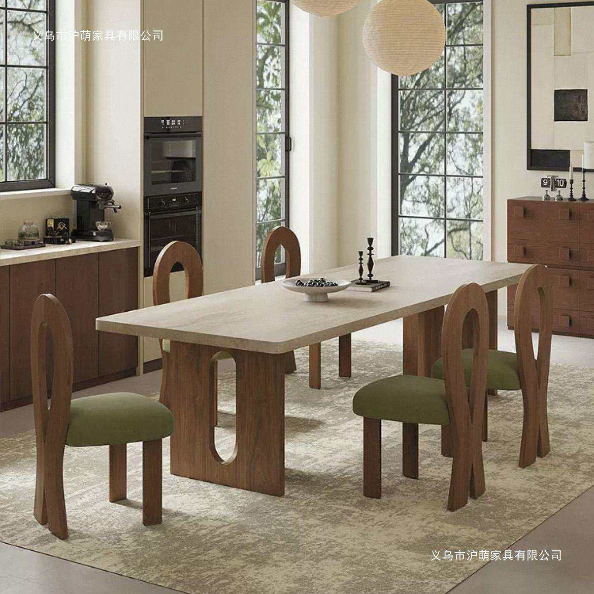 新款洞石岩板餐桌家用现代饭桌小户型法式复古长方形餐桌椅组合,鲜花速递/花卉仿真/绿植园艺,割草机/草坪机,淘宝优惠券,粉丝福利购,淘宝优惠卷