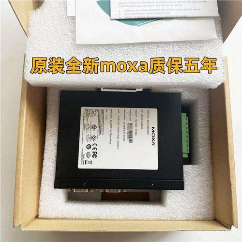 摩莎 MOXA NPORT IA5450A 串口联网服务器4口RS-232/422/485