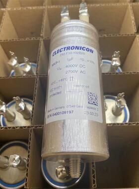 E62.F10-102B20 1UF 4000VDC 2700VAC电容ELECTRONICON伊凯基