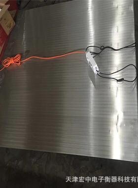 SCS-2吨不锈钢电子平台秤+电子地磅1吨3吨1.2*1.2米地泵秤